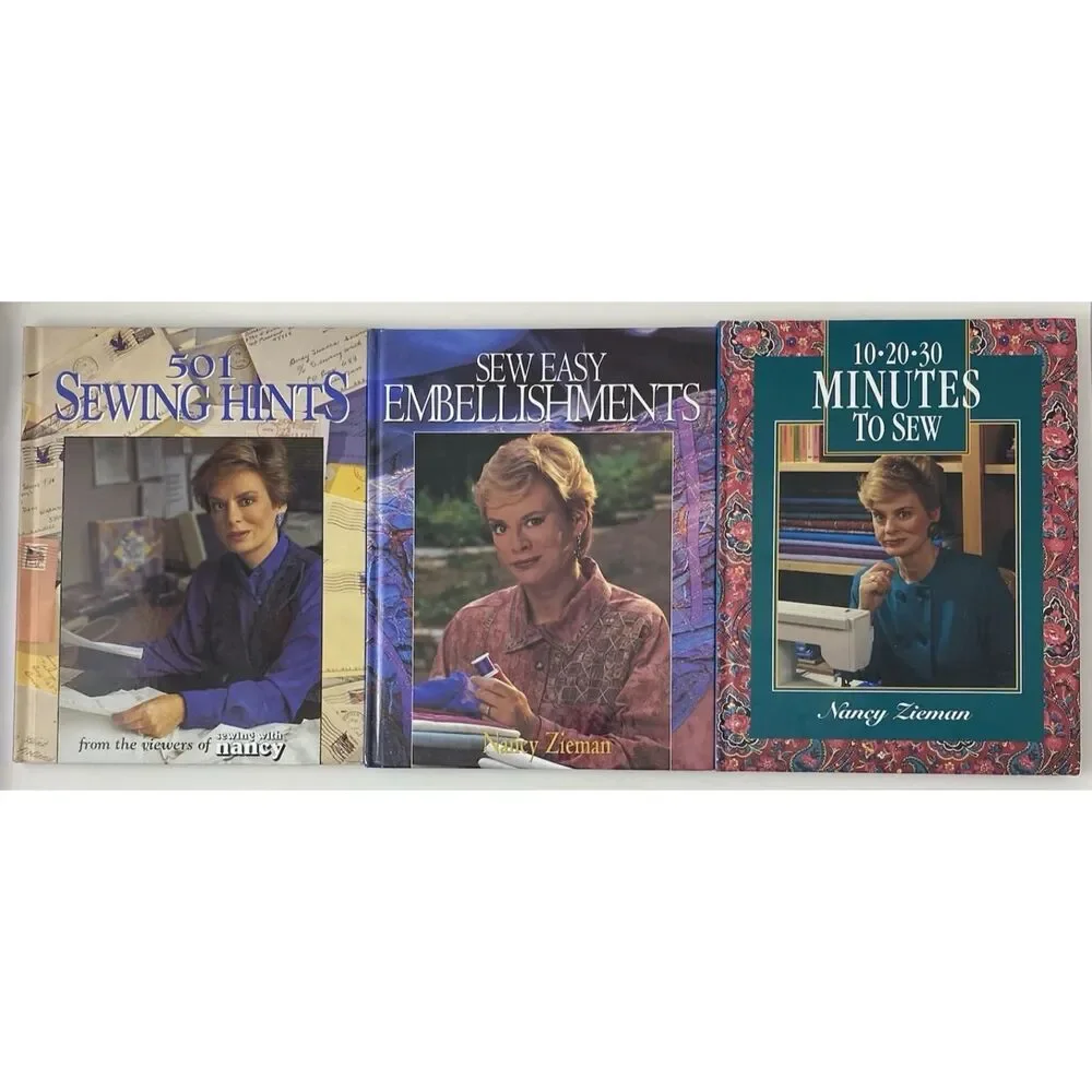 10-20-30 Minutes to Sew-501 Sawing-Sew Easy Embellishments by Nancy Zieman Books